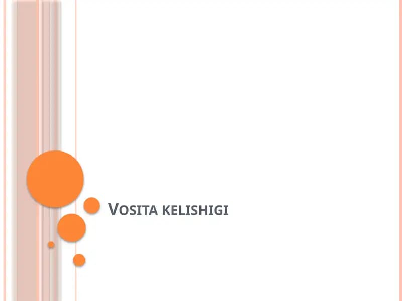 Vosita kelishigi