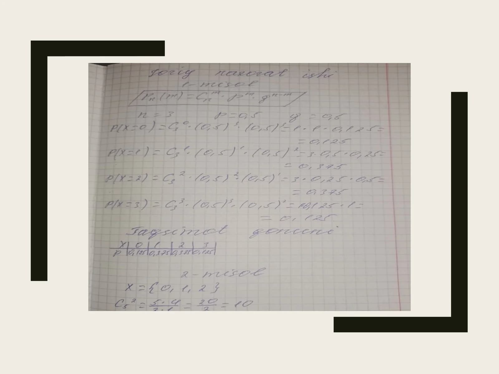 Ehtimollik nazriyasi