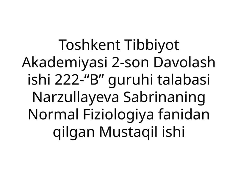 Qon ivishiga qarshi tizim
