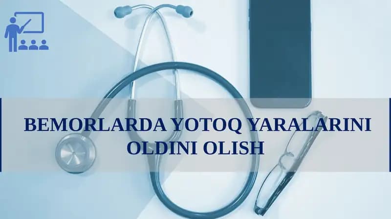 Yotоq yаrаlаri davоlаsh