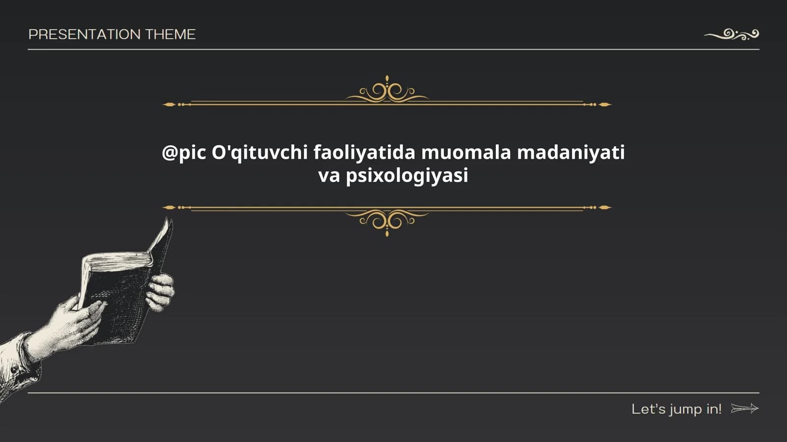 Muomala Madaniyati Asoslari