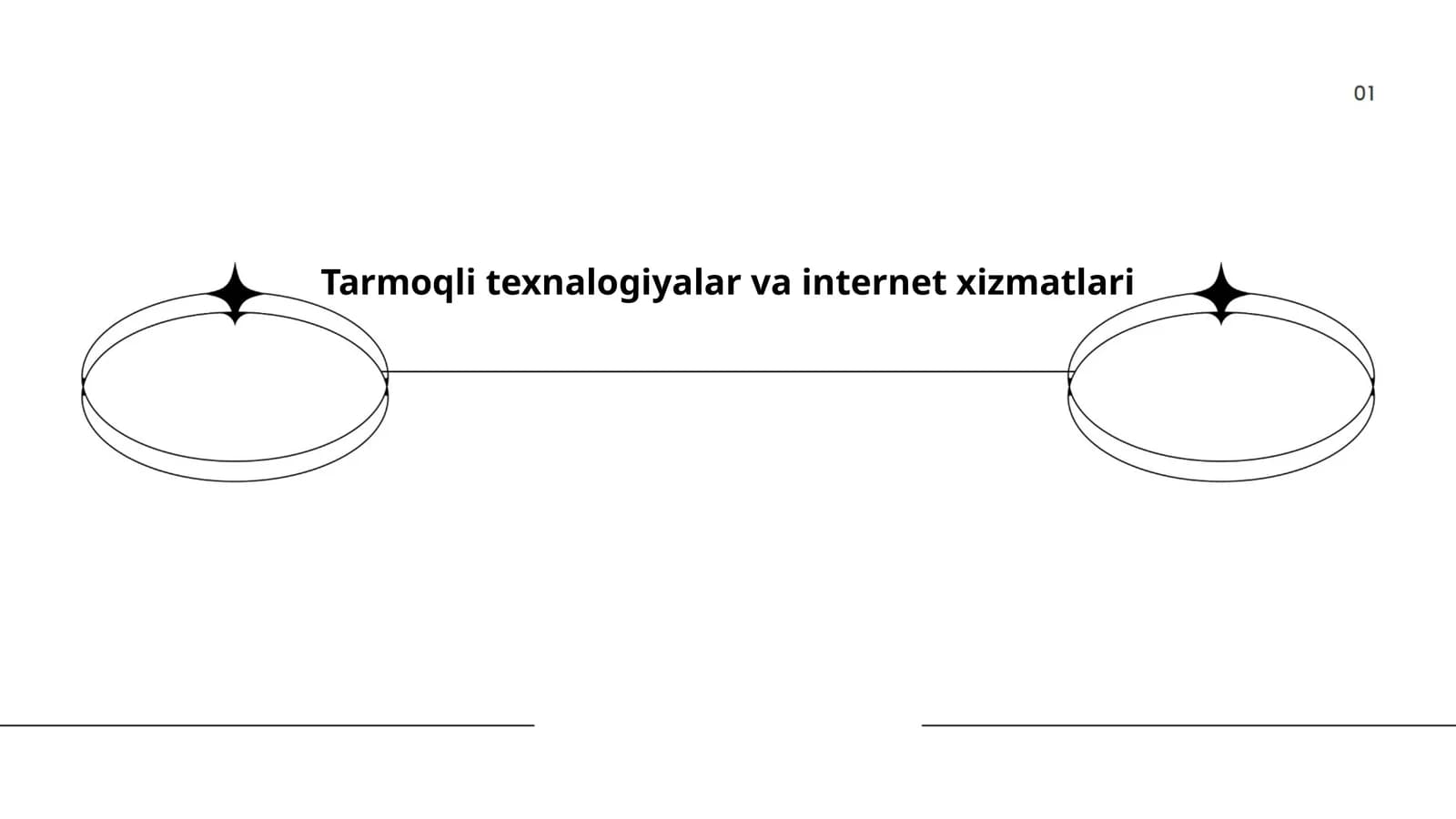 Tarmoqli texnalogiyalar va internet xizmatlari