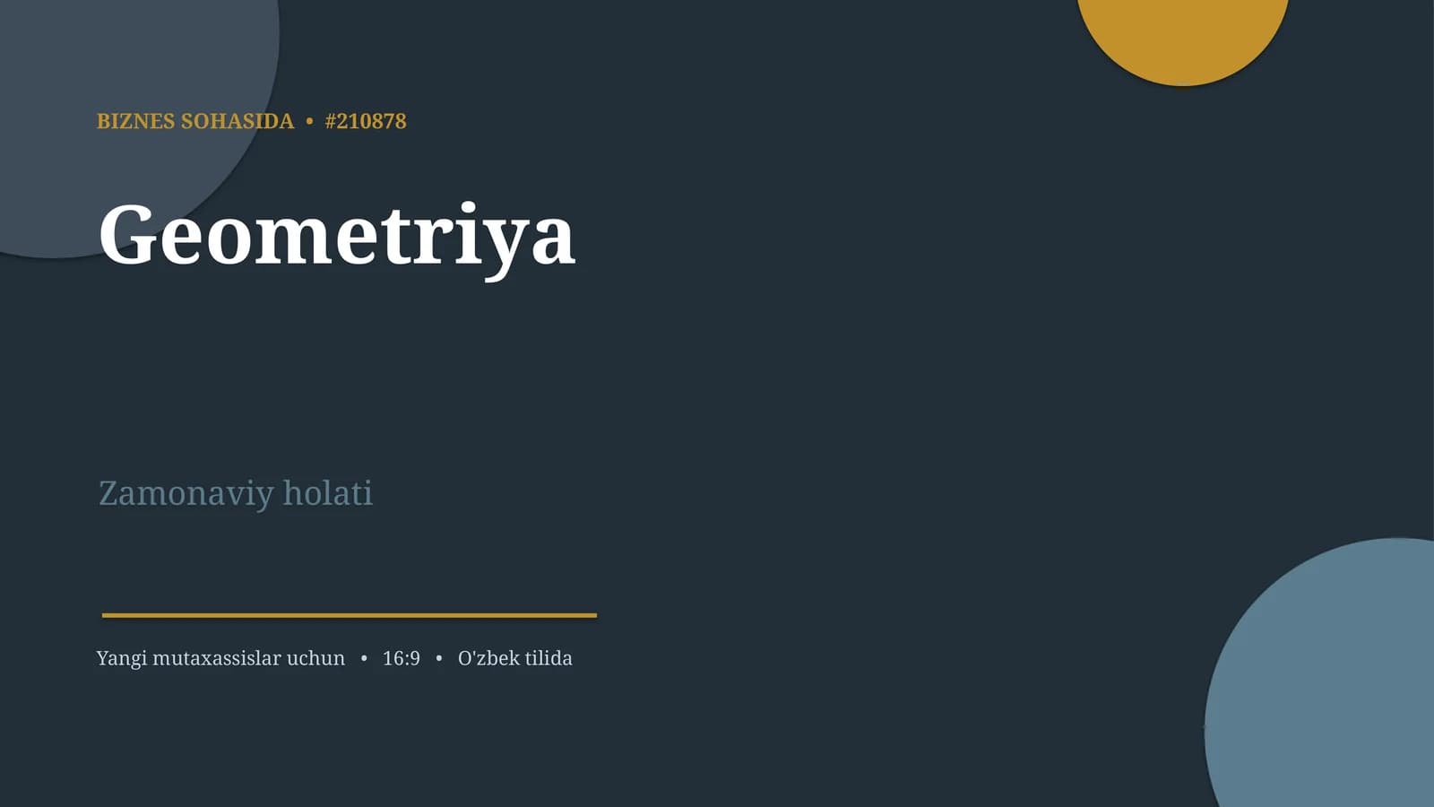 Geometriya