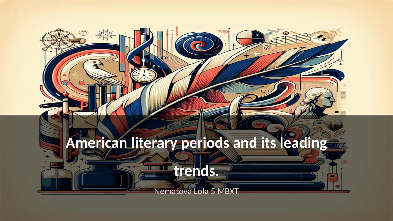 American literary periods and its leading trends