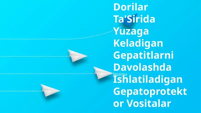 Gepatoprotektor Vositalar