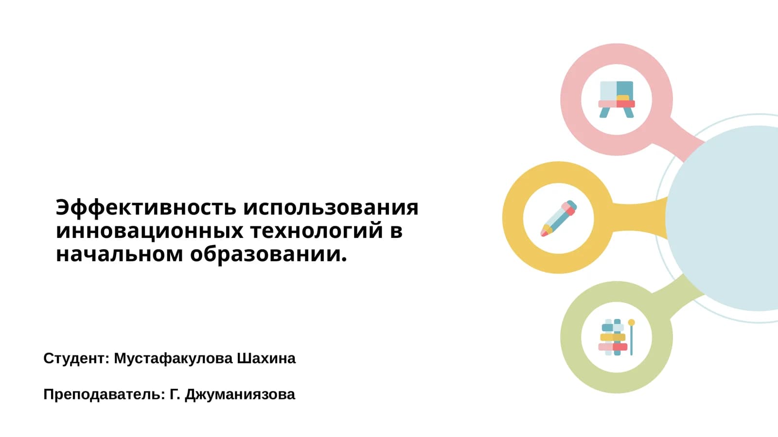 Инновационные технологии в начальном образовании