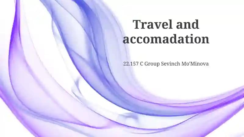 Accommodation Options