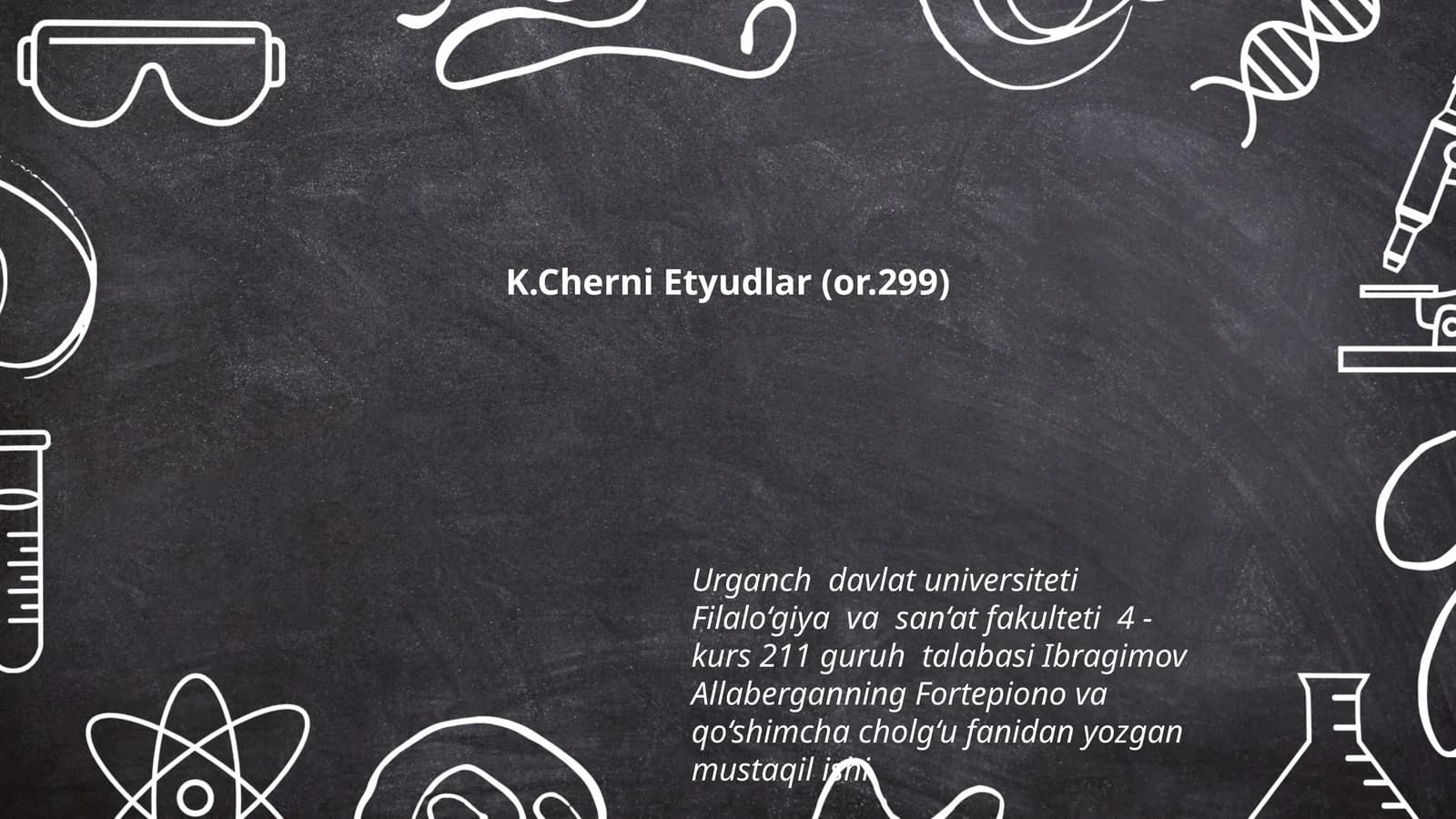 K.Cherni Etyudlar (or. 299)
