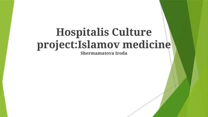 Islamov medicine