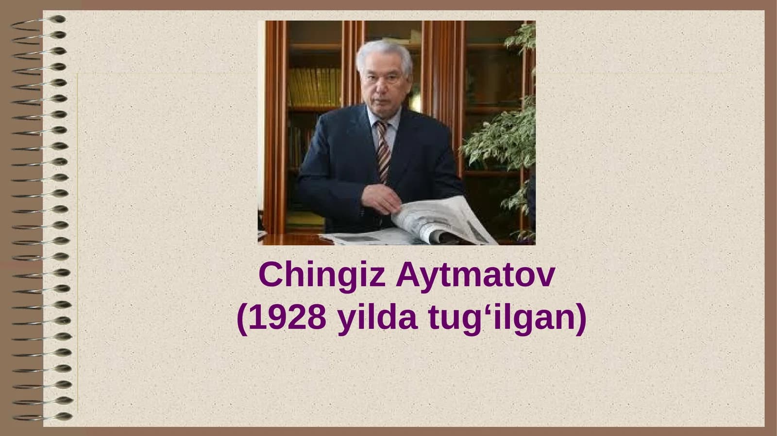 Chingiz Aytmatov hayot yo`li
