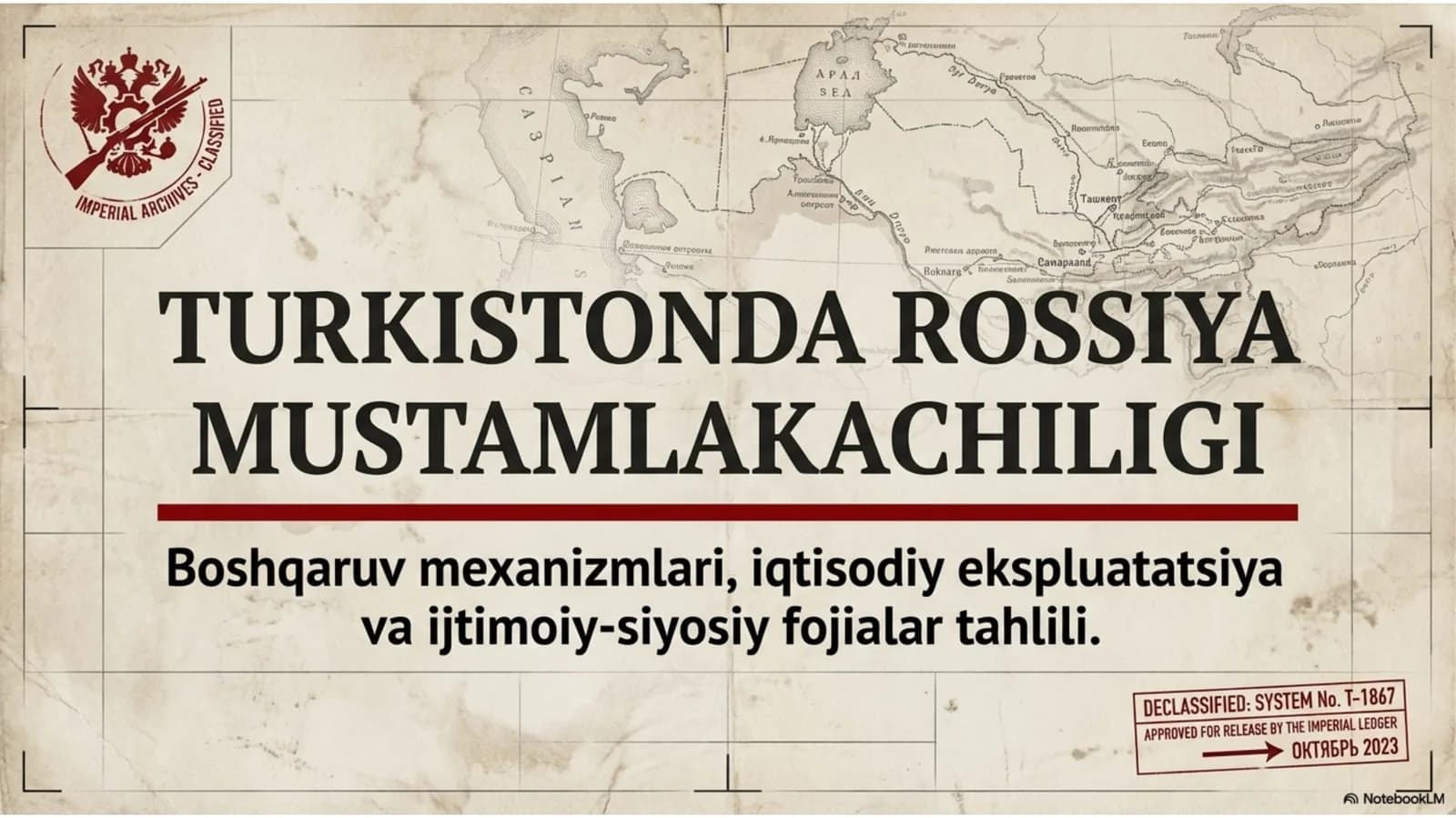 Turkistonda Rossiya mustamlakachiligi