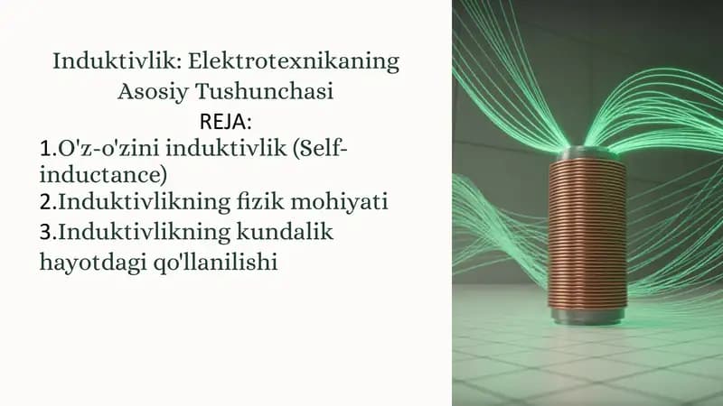 Induktivlik: Elektrotexnikaning Asosiy Tushunchasi