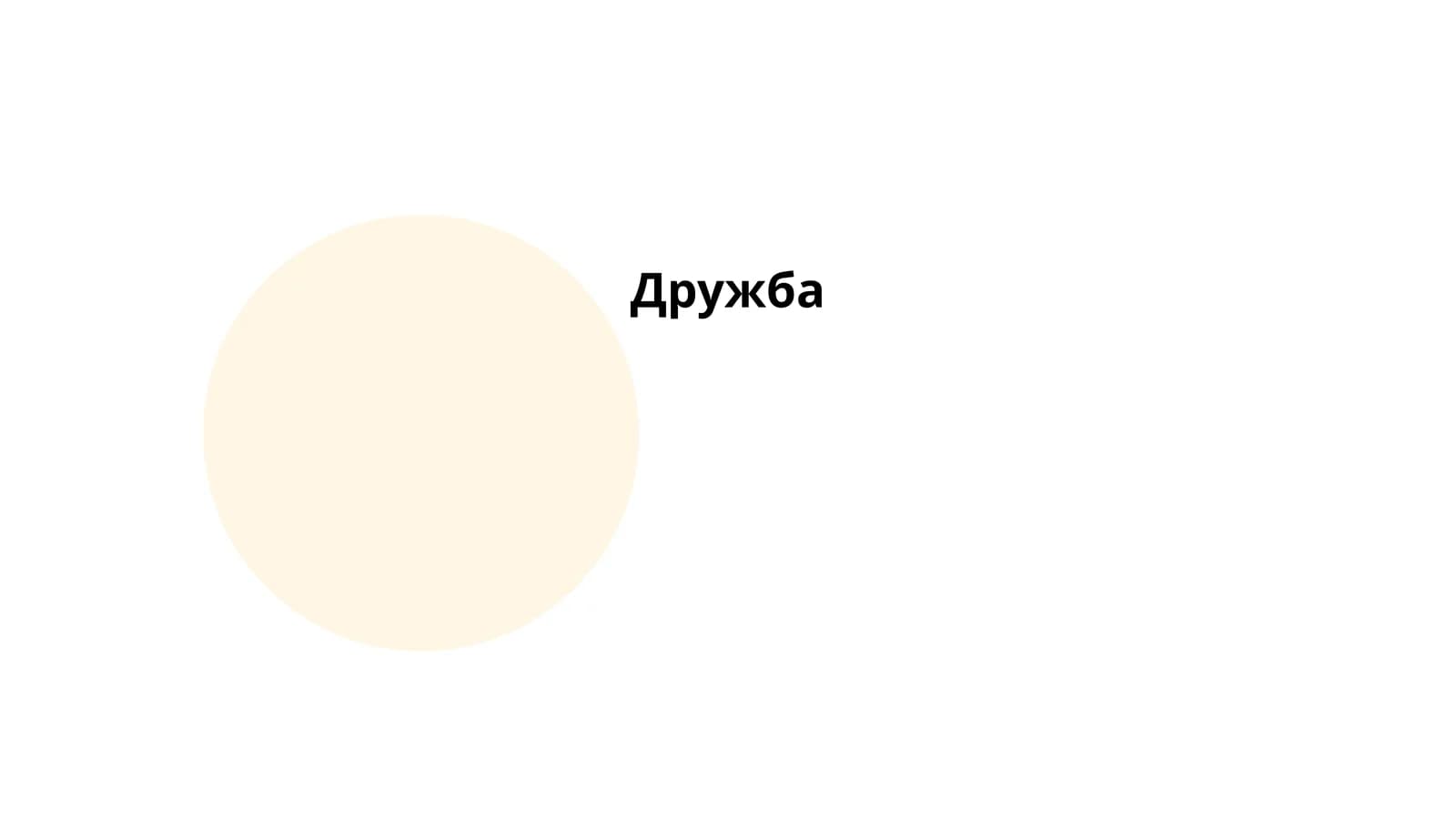 Дружба