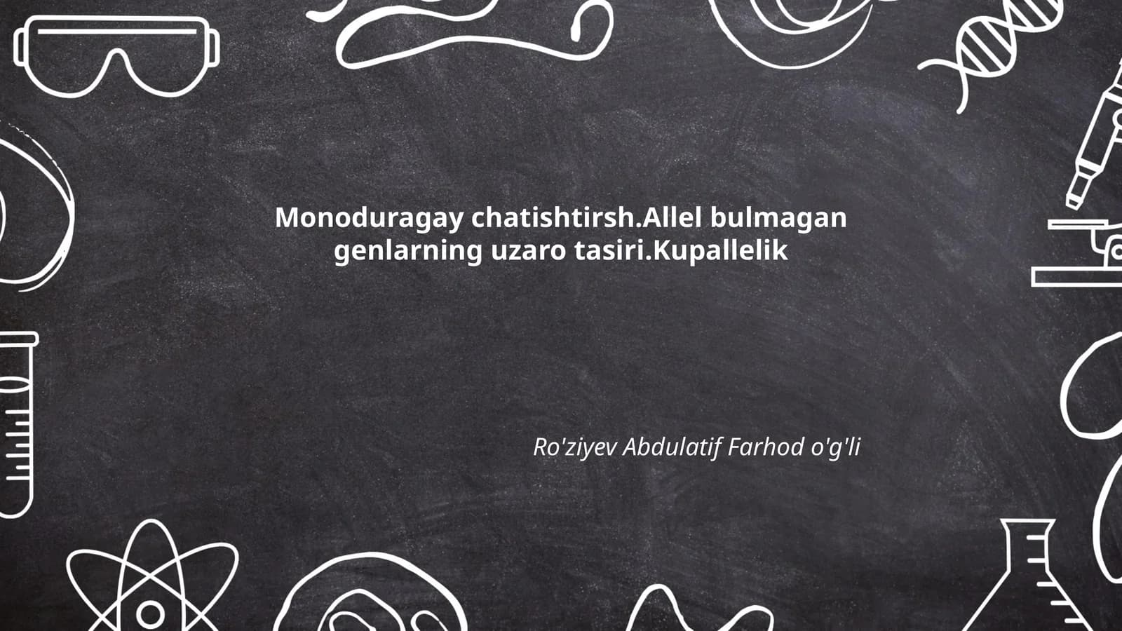 Monoduragay chatishtirsh