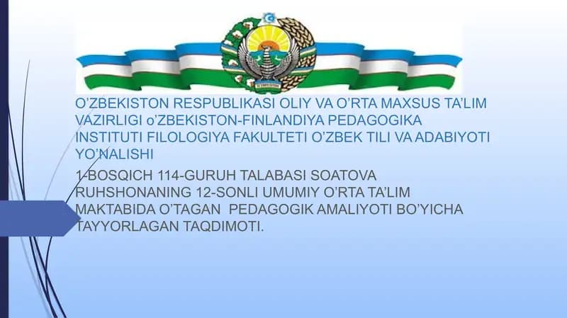 Pedagogik taqdimot
