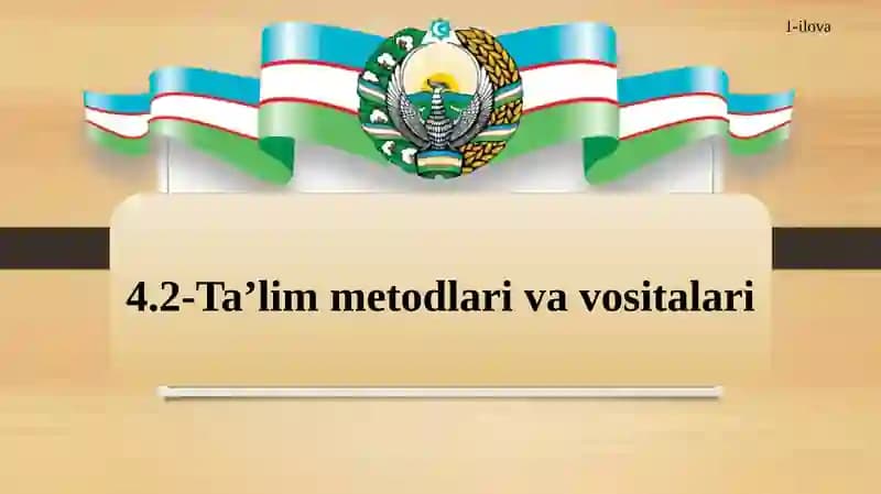 Ta’lim metodlari