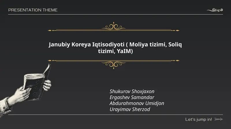 Janubiy Koreya Iqtisodiyoti