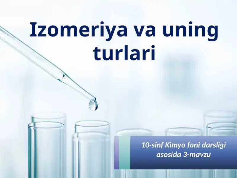 Izomeriyavauningturlari