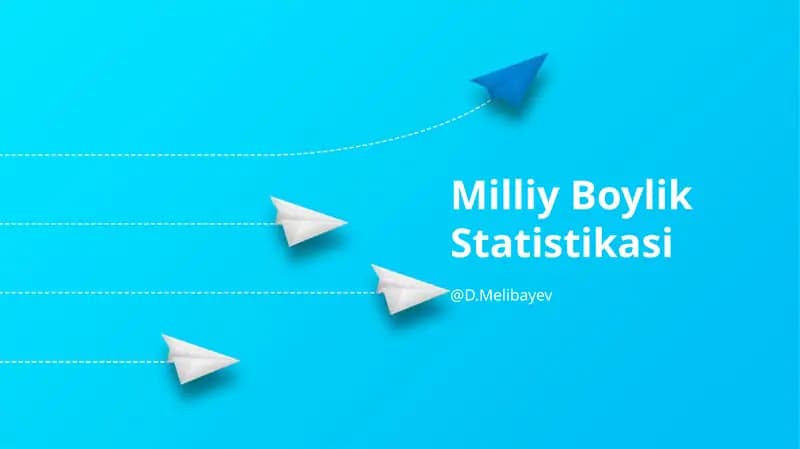 Milliy Boylik Statistikasi