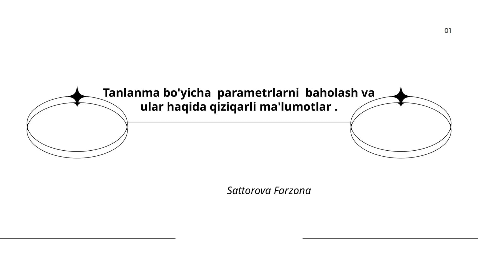 Tanlanma nazariyasi asoslari