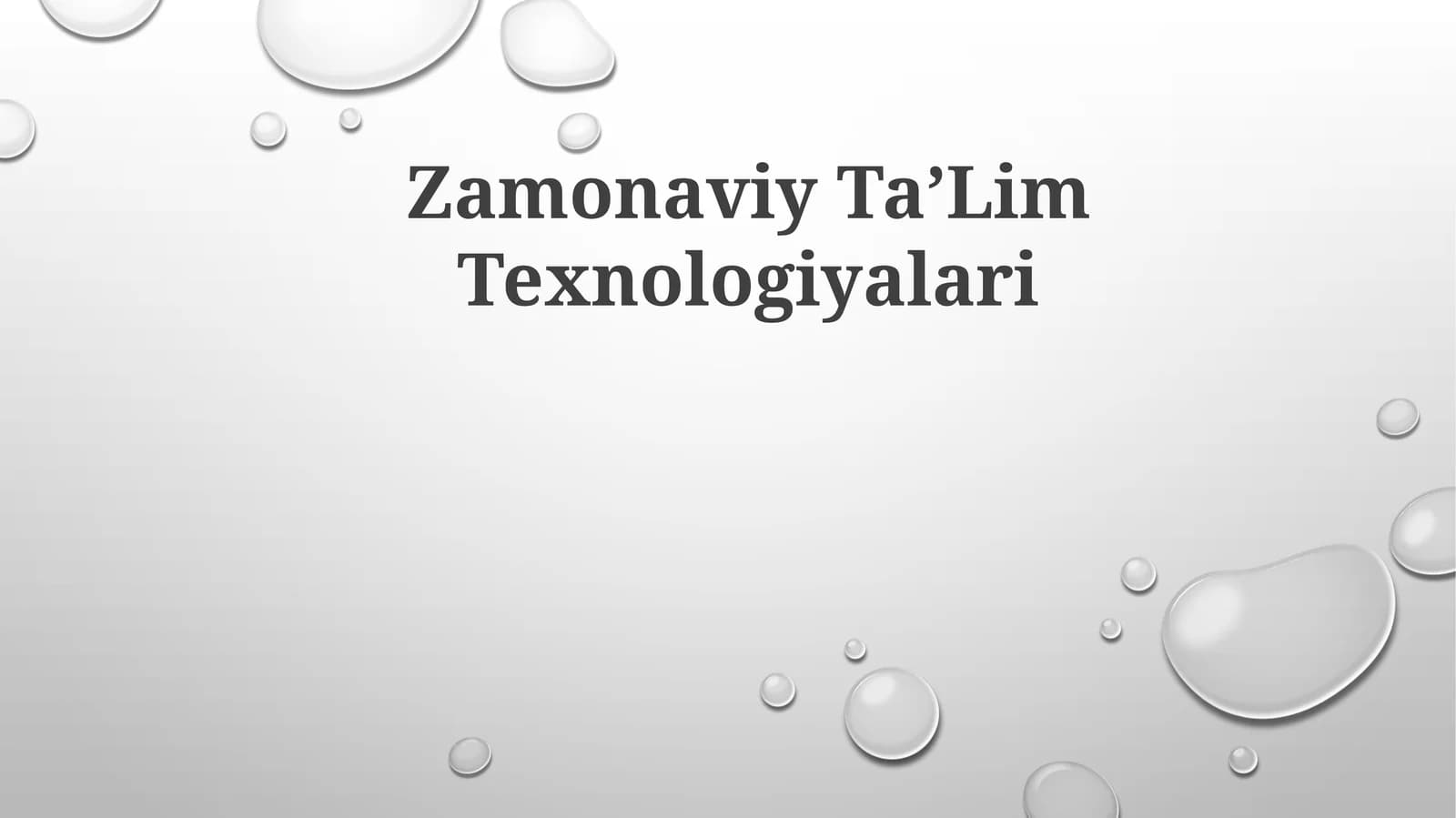 ZamonaviyTaʼLimTexnologiyalari