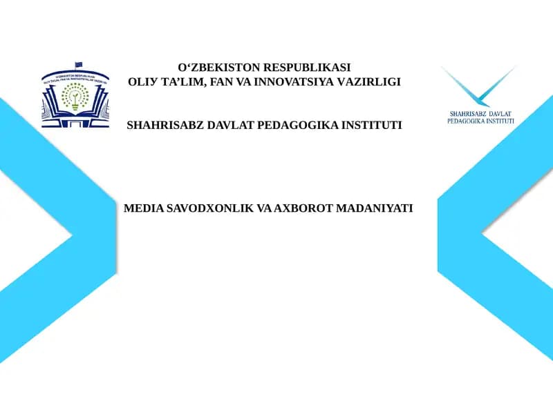 Ijtimoiy tarmoqlarda axborot hurujlari va tahdidlari