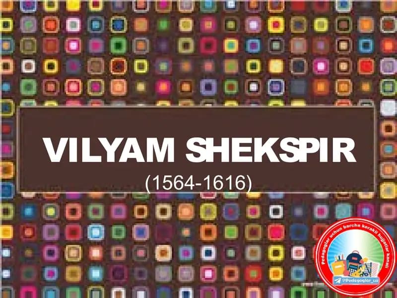 VILYAM SHEKSPIR