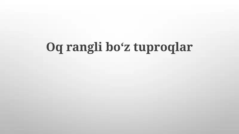 Yorugʻ sur tuproqlar