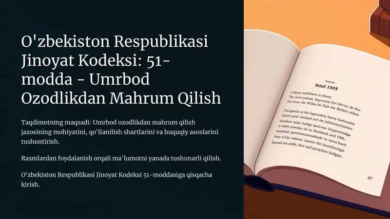 Umurbod ozodlikdan mahrum qilish
