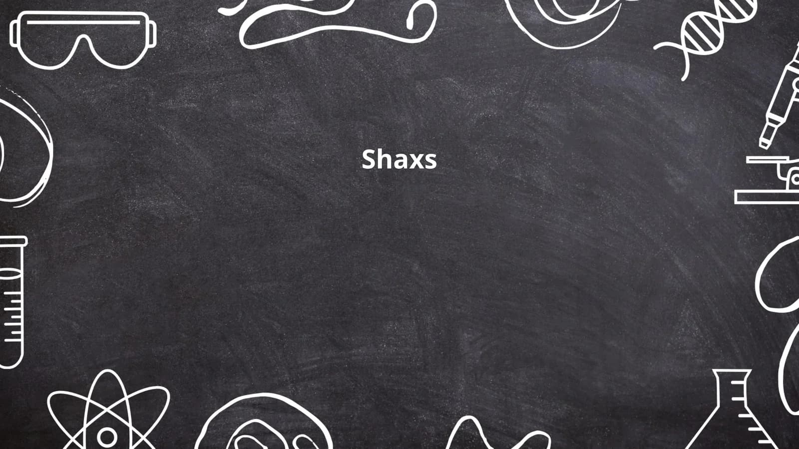 Shaxs tushunchasi
