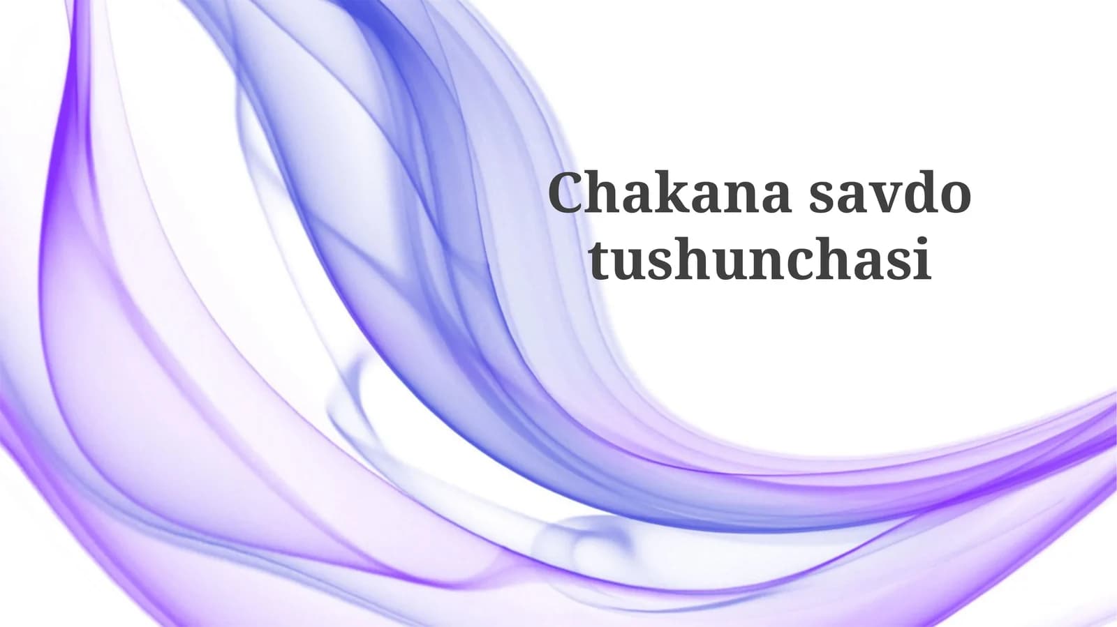 Moliyaviy Ko'rsatkichlar