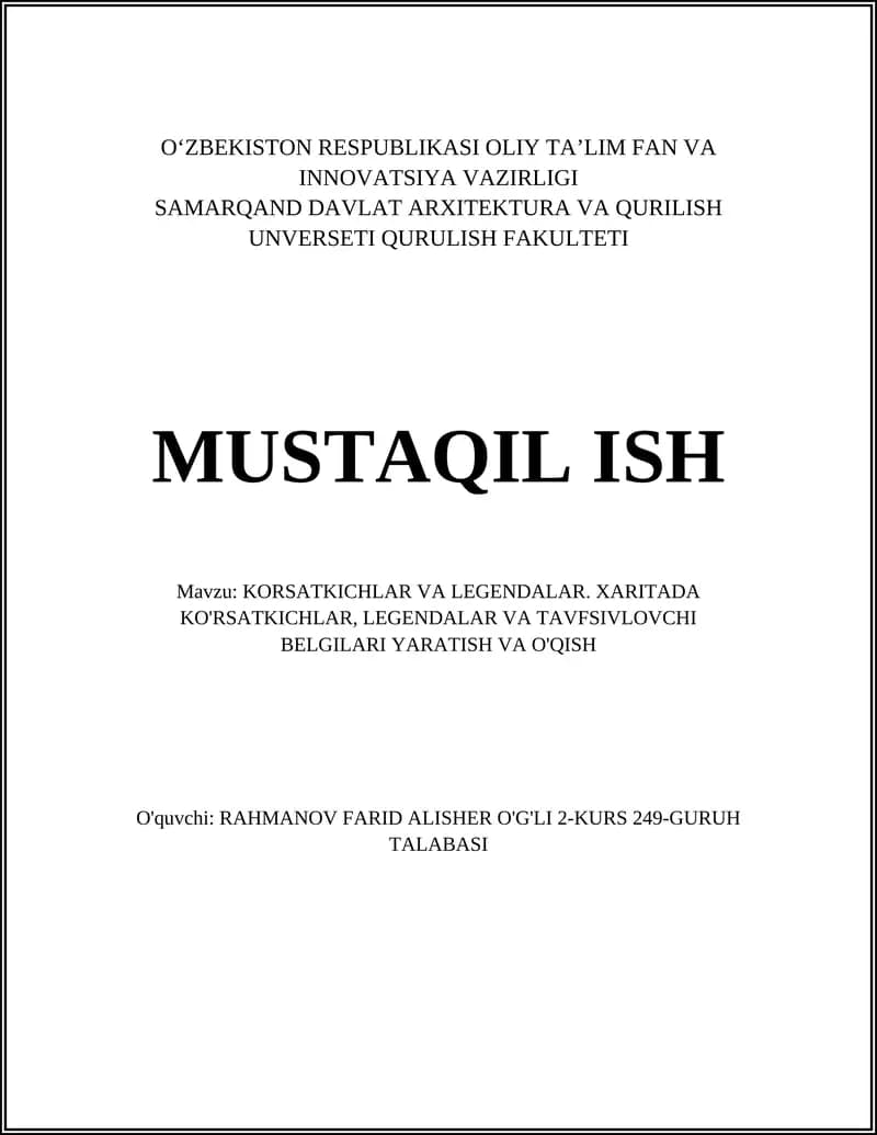 KORSATKICHLAR VA LEGENDALAR