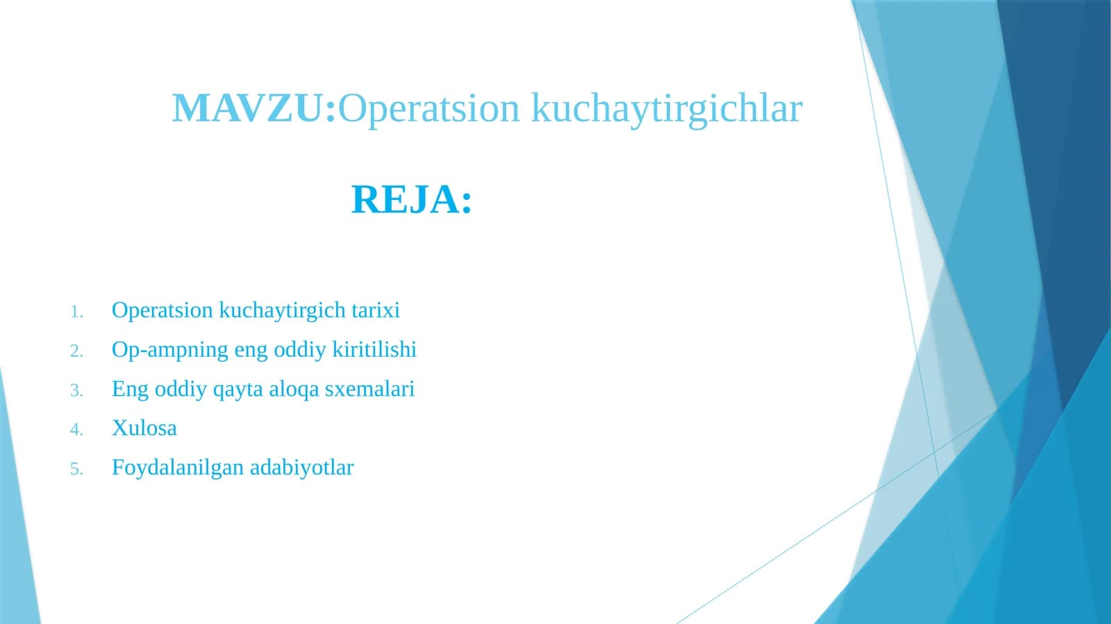Operatsion kuchaytirgichlar.pptx