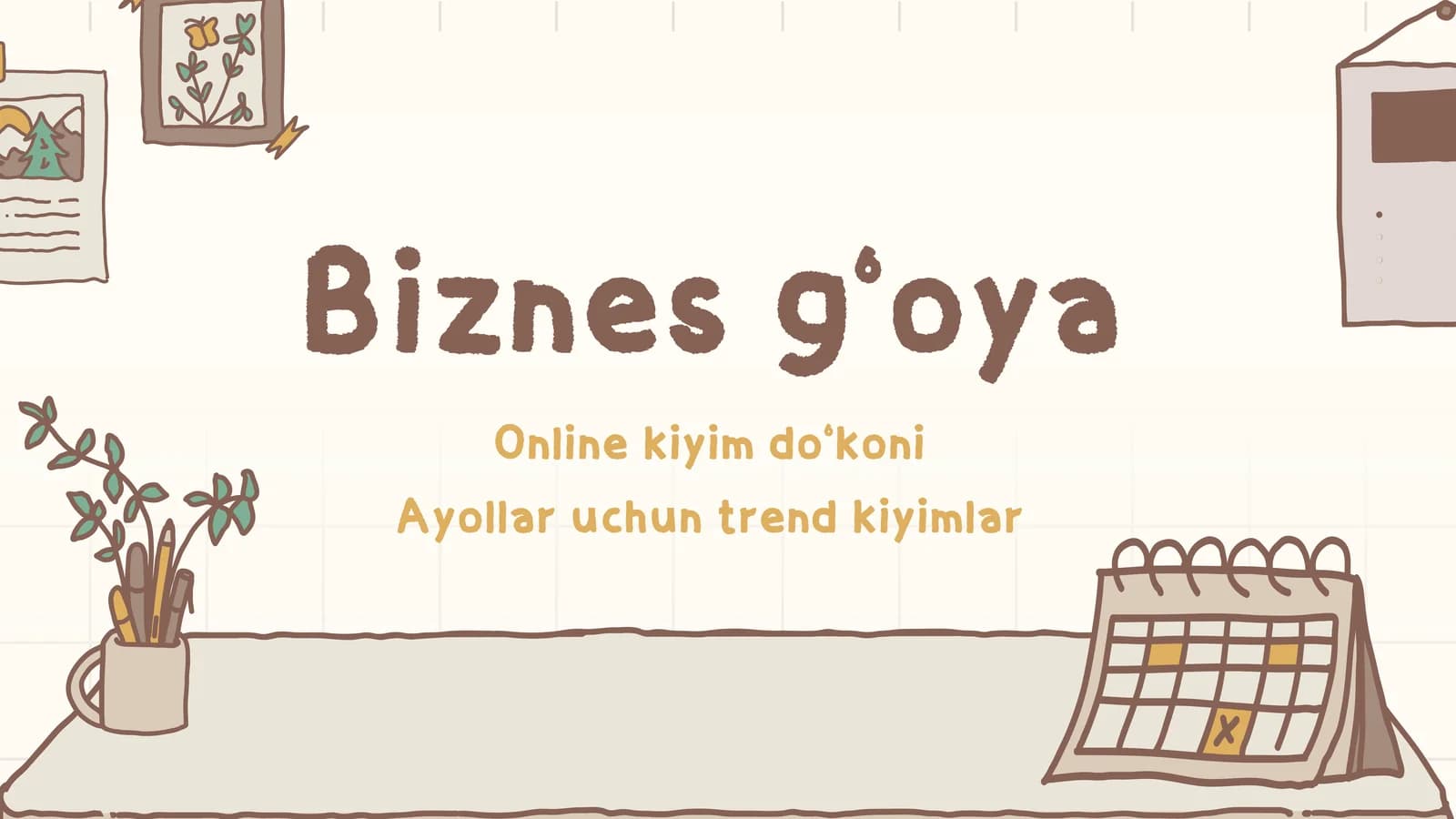 Online kiyim do‘koni