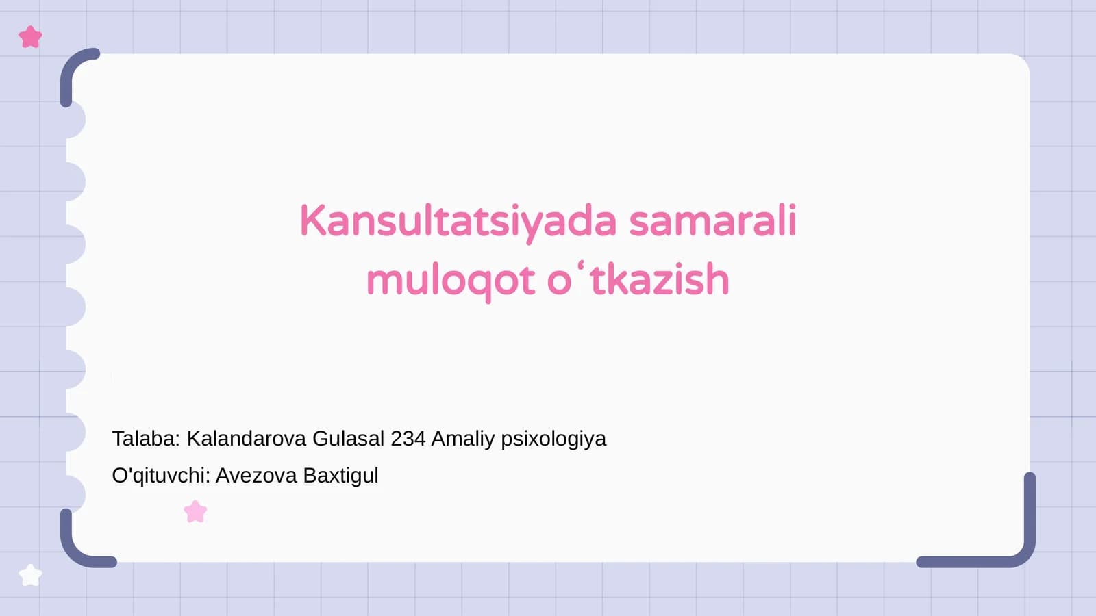 Amaliy psixologiya
