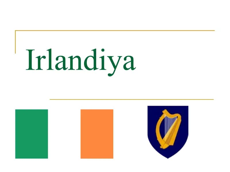 Irlandiya davlati xaqida