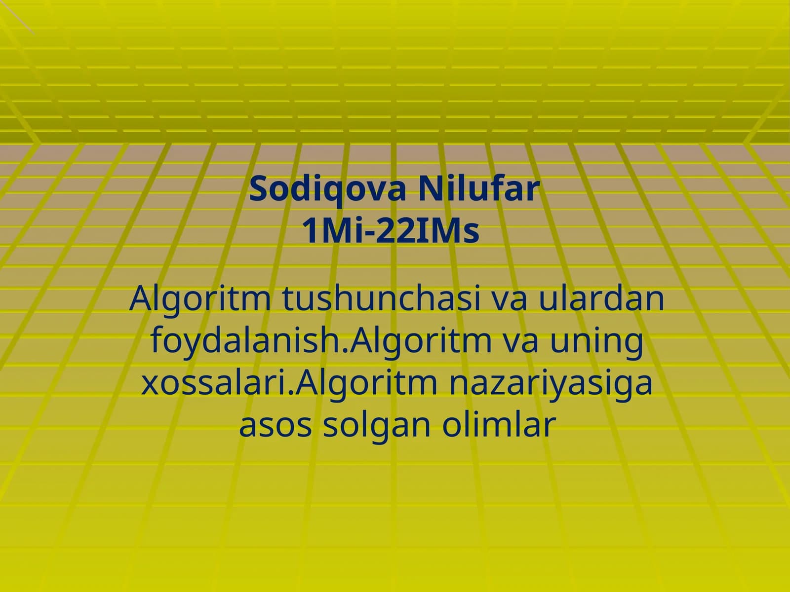 Algoritm