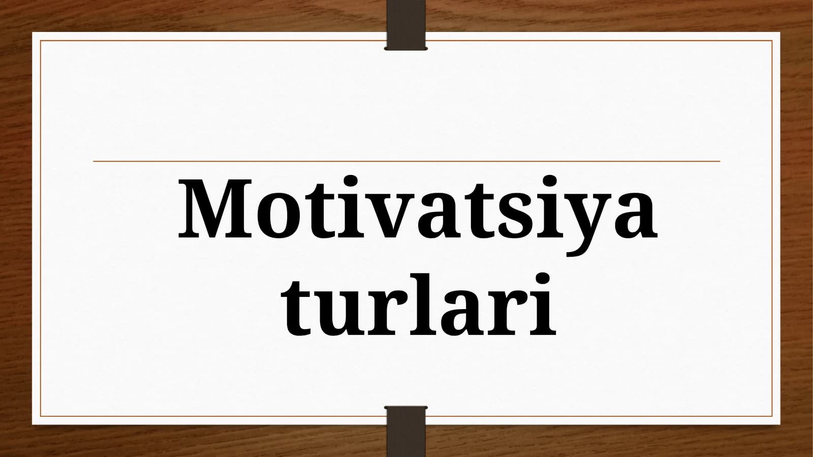 Motivatsiyaturlari