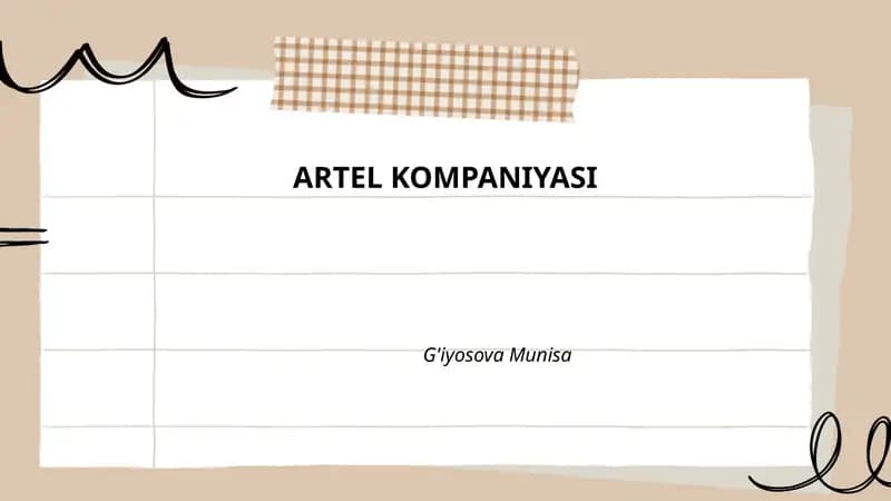 ARTEL KOMPANIYASI