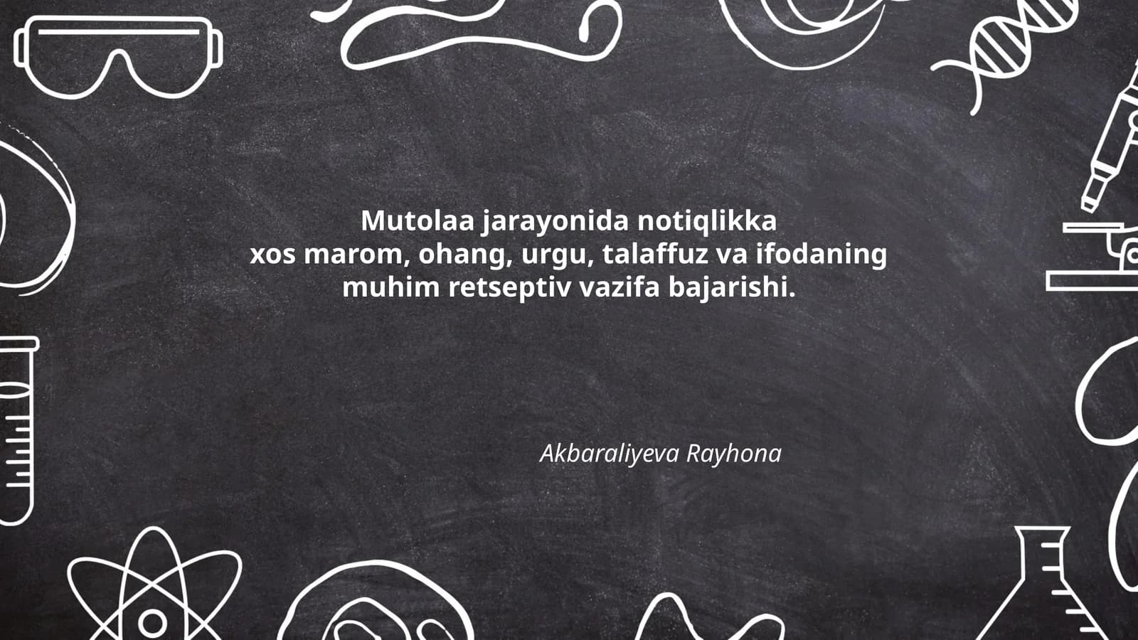 Mutolaa jarayonida notiqlikka