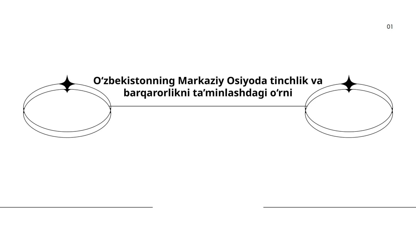 O‘zbekistonning tinchlik diplomatiyasi