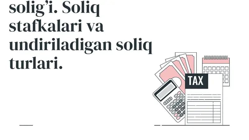 Soliq tuzilmasi