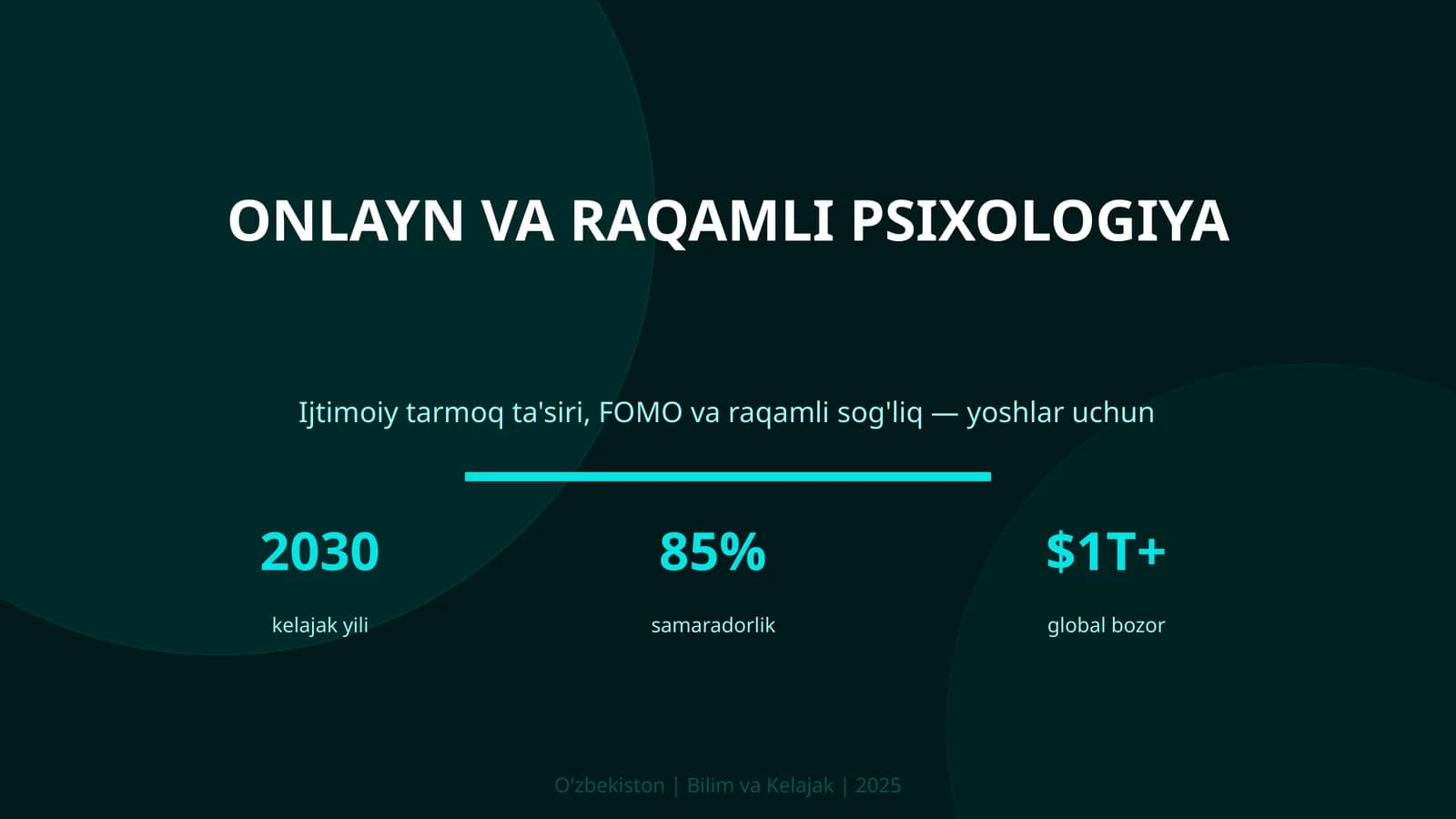 Onlayn va raqamli psixologiya