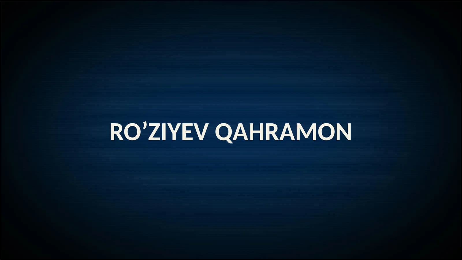 ILMIY TADQIQOTNING TIPLARI