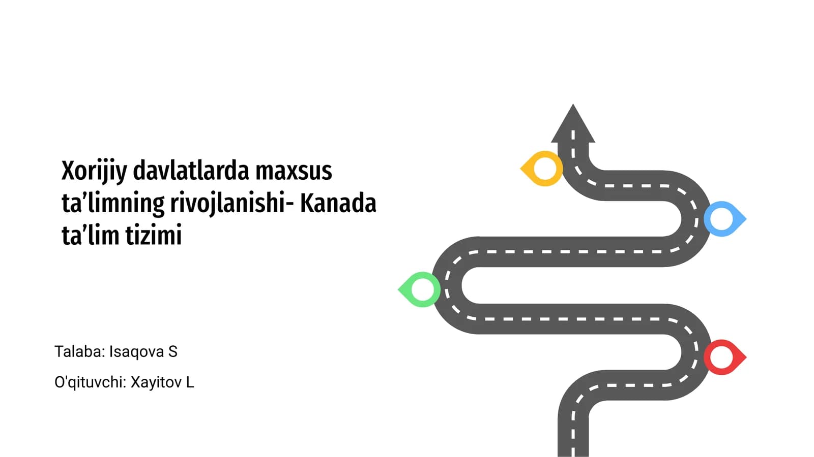 Xorijiy davlatlarda maxsus ta’limning rivojlanishi- Kanada ta’lim tizimi