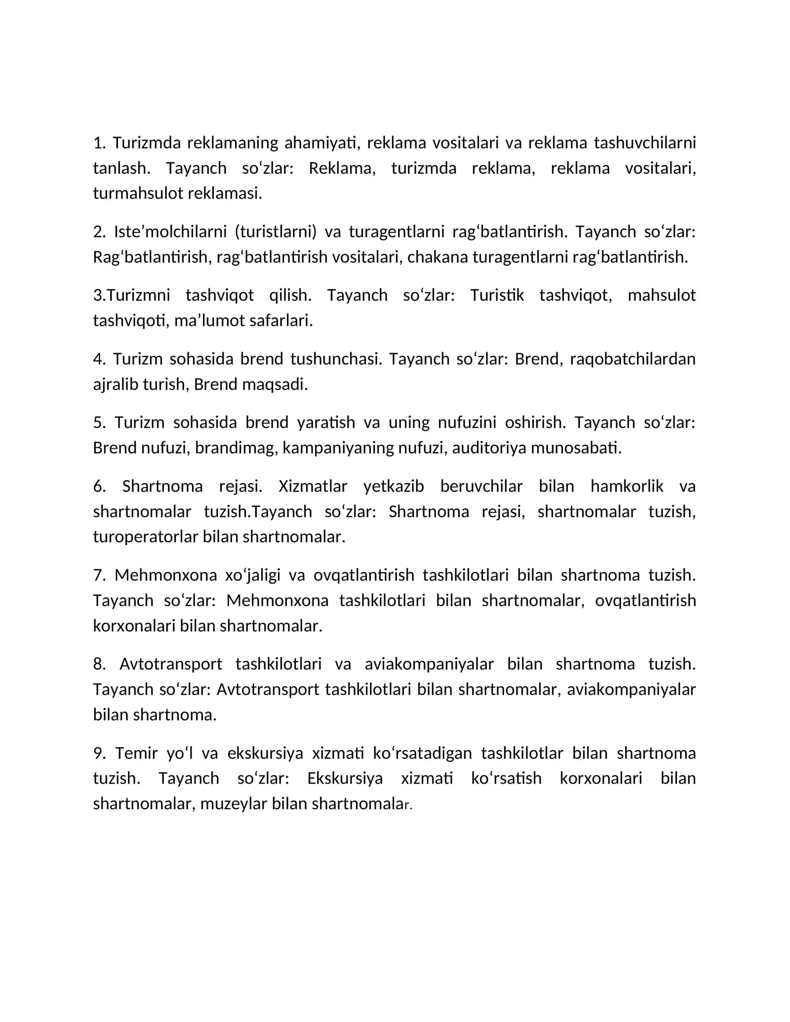 Turizmda Reklamaning Ahamiyati