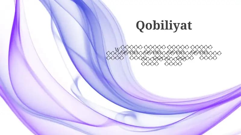 Qobiliyat va mahorat