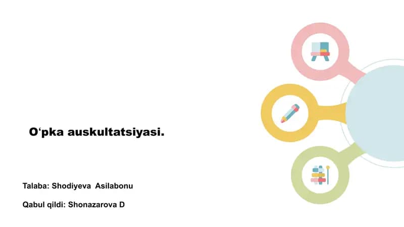 Oʻpka auskultatsiyasi