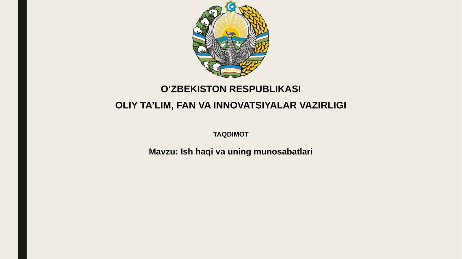 Ish haqi: Ta'rif, turlari va belgilanish omillari