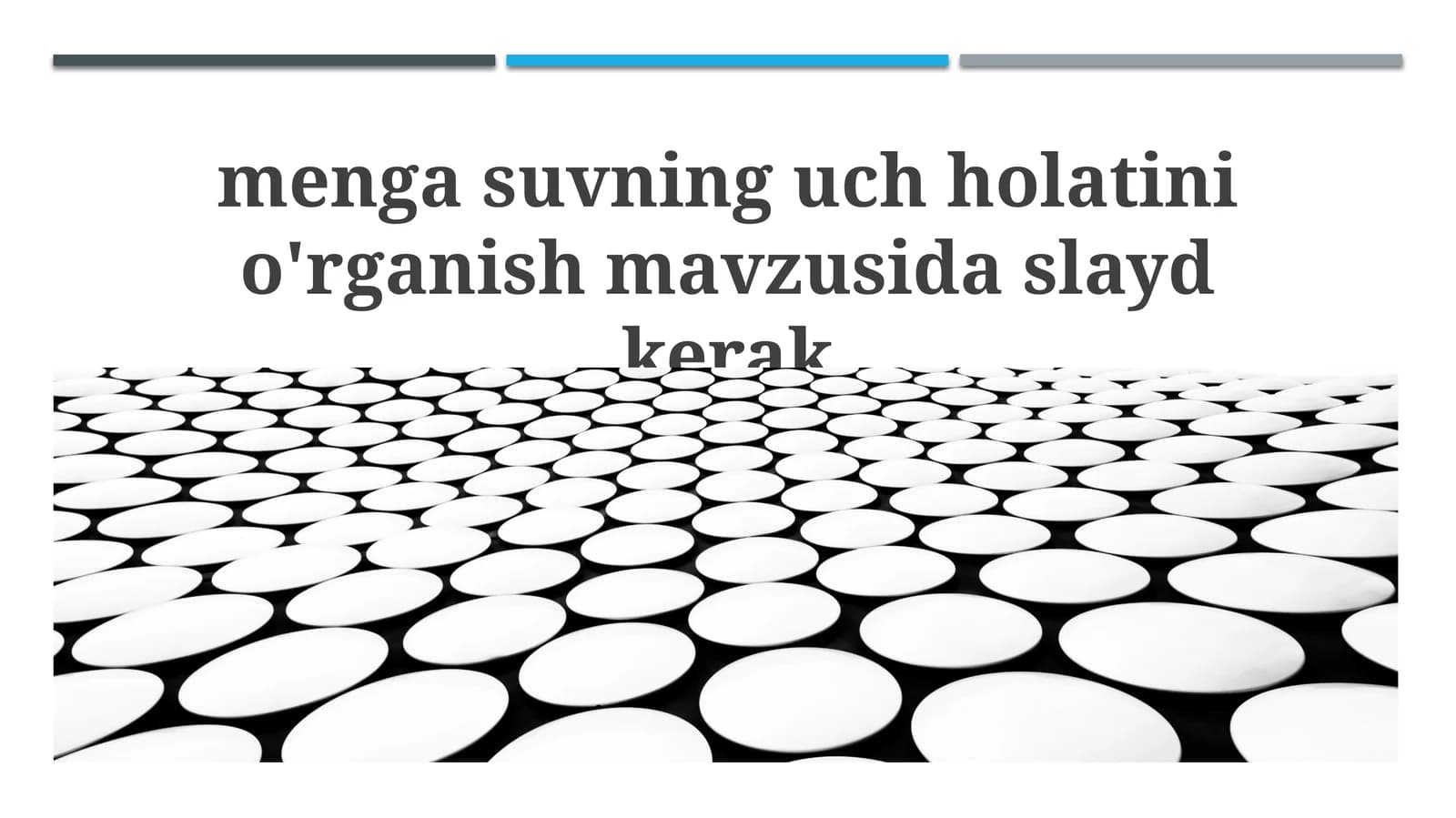 Suvning uch holati